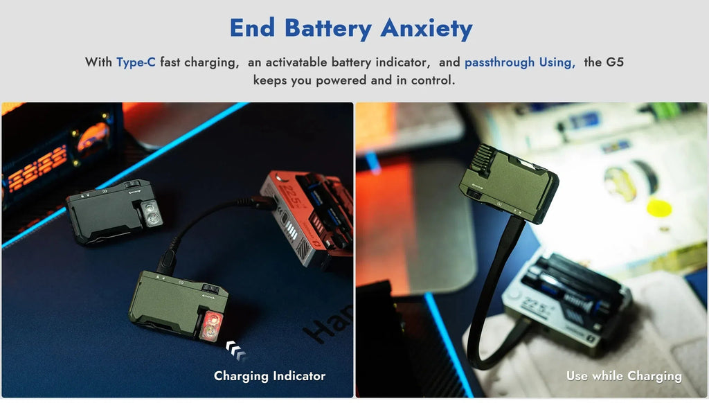 💥G5 EDC light 400 lumens